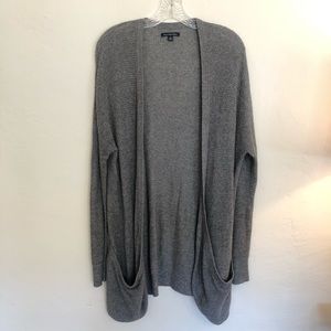 American Eagle Gray Cardigan